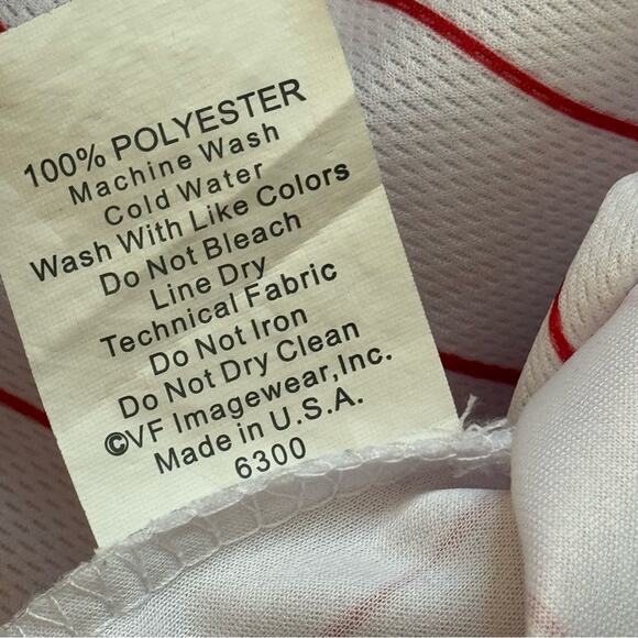 Philadelphia Phillies Hunter Pence #3 White Red Striped Baseball Jersey Size 52 - Picture 9 of 9